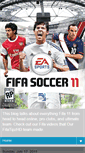 Mobile Screenshot of fifa11easportsvideogame.blogspot.com