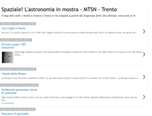 Tablet Screenshot of mostraspaziale.blogspot.com