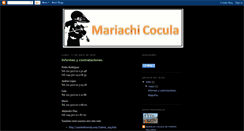 Desktop Screenshot of coculamariachi.blogspot.com