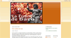 Desktop Screenshot of fuentedebaco.blogspot.com