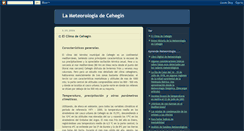 Desktop Screenshot of meteorologiameteocehegin.blogspot.com