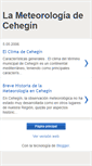 Mobile Screenshot of meteorologiameteocehegin.blogspot.com