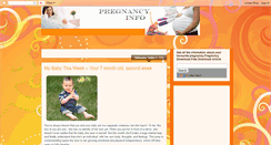 Desktop Screenshot of info-on-pregnancy.blogspot.com