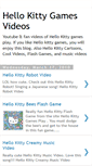 Mobile Screenshot of hellokittygamesvideos.blogspot.com