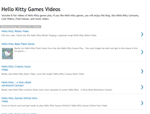 Tablet Screenshot of hellokittygamesvideos.blogspot.com