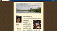 Desktop Screenshot of greetings-from-boston.blogspot.com