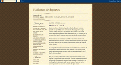 Desktop Screenshot of ecuadeportes.blogspot.com