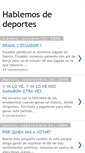 Mobile Screenshot of ecuadeportes.blogspot.com
