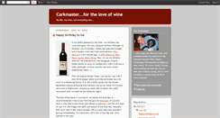 Desktop Screenshot of corkmaster.blogspot.com