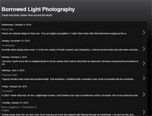 Tablet Screenshot of borrowedlightphotography.blogspot.com