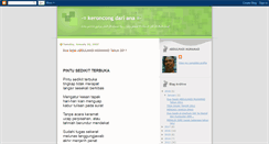Desktop Screenshot of keroncongdariana.blogspot.com