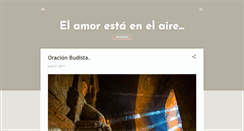 Desktop Screenshot of amor-en-el-aire.blogspot.com