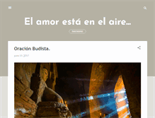 Tablet Screenshot of amor-en-el-aire.blogspot.com