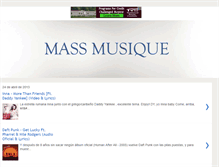 Tablet Screenshot of mass-musique.blogspot.com