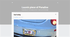 Desktop Screenshot of lauras--piece--of--paradise.blogspot.com