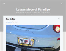 Tablet Screenshot of lauras--piece--of--paradise.blogspot.com