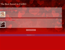 Tablet Screenshot of best-escort-for-you.blogspot.com