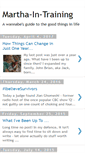 Mobile Screenshot of martha-in-training.blogspot.com