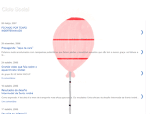 Tablet Screenshot of ciclosocial.blogspot.com