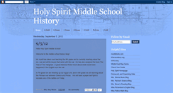 Desktop Screenshot of hsmiddleschoolhistory.blogspot.com