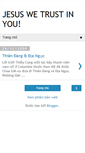 Mobile Screenshot of jesuswetrustinyou.blogspot.com