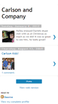 Mobile Screenshot of carlsonandcompany.blogspot.com