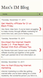 Mobile Screenshot of maxgrimnarinternetmarketing.blogspot.com