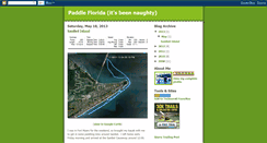 Desktop Screenshot of paddleflorida.blogspot.com