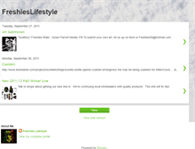 Tablet Screenshot of freshieslifestyle.blogspot.com