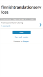 Mobile Screenshot of finnishtranslationservices.blogspot.com