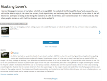 Tablet Screenshot of muskrat-mustanglovers.blogspot.com