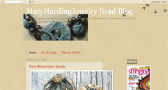 Desktop Screenshot of maryhardingjewelrybeadblog.blogspot.com