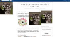 Desktop Screenshot of lewisburgservicesociety.blogspot.com