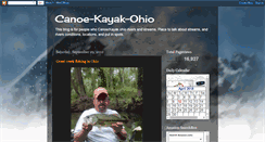 Desktop Screenshot of canoe-ohio-streams.blogspot.com