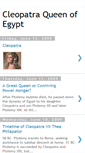 Mobile Screenshot of cleopatraviitheaphilapator.blogspot.com