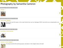 Tablet Screenshot of photographybysamanthacameron.blogspot.com