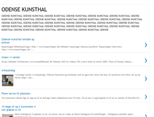 Tablet Screenshot of odensekunsthal.blogspot.com