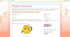 Desktop Screenshot of pippaspassions.blogspot.com