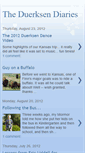 Mobile Screenshot of duerksendiaries.blogspot.com