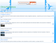 Tablet Screenshot of climanaturaleza.blogspot.com