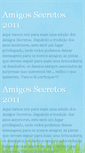 Mobile Screenshot of amigosinvisiveis.blogspot.com