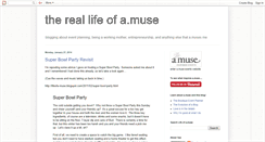 Desktop Screenshot of lifeofa-muse.blogspot.com