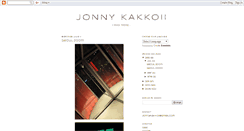 Desktop Screenshot of jonnykakkoii.blogspot.com