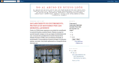 Desktop Screenshot of noalabusoennuevoleon.blogspot.com