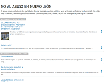 Tablet Screenshot of noalabusoennuevoleon.blogspot.com
