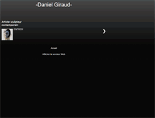 Tablet Screenshot of daniel-giraud.blogspot.com