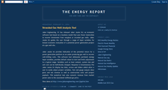 Desktop Screenshot of energyreport.blogspot.com