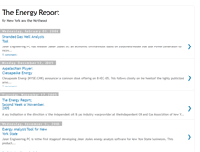 Tablet Screenshot of energyreport.blogspot.com