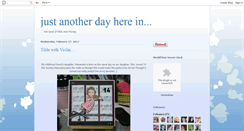Desktop Screenshot of justanotherdayherein.blogspot.com