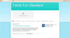 Desktop Screenshot of familyfuncleveland.blogspot.com